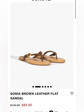 Schutz leather sandals